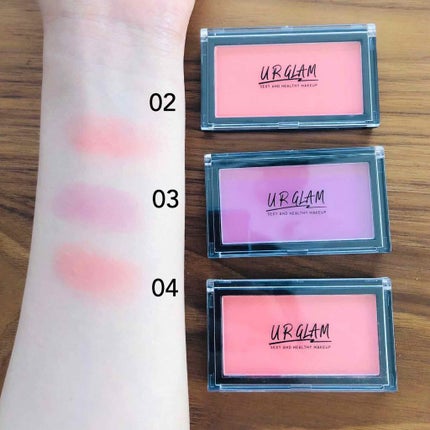 UR GLAM DAILY CHEEK BLUSH/U R GLAM/パウダーチークを使ったクチコミ(2枚目)