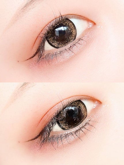 デコラティブアイズ UVモイスト/Decorative Eyes/カラーコンタクトレンズを使ったクチコミ(4枚目)