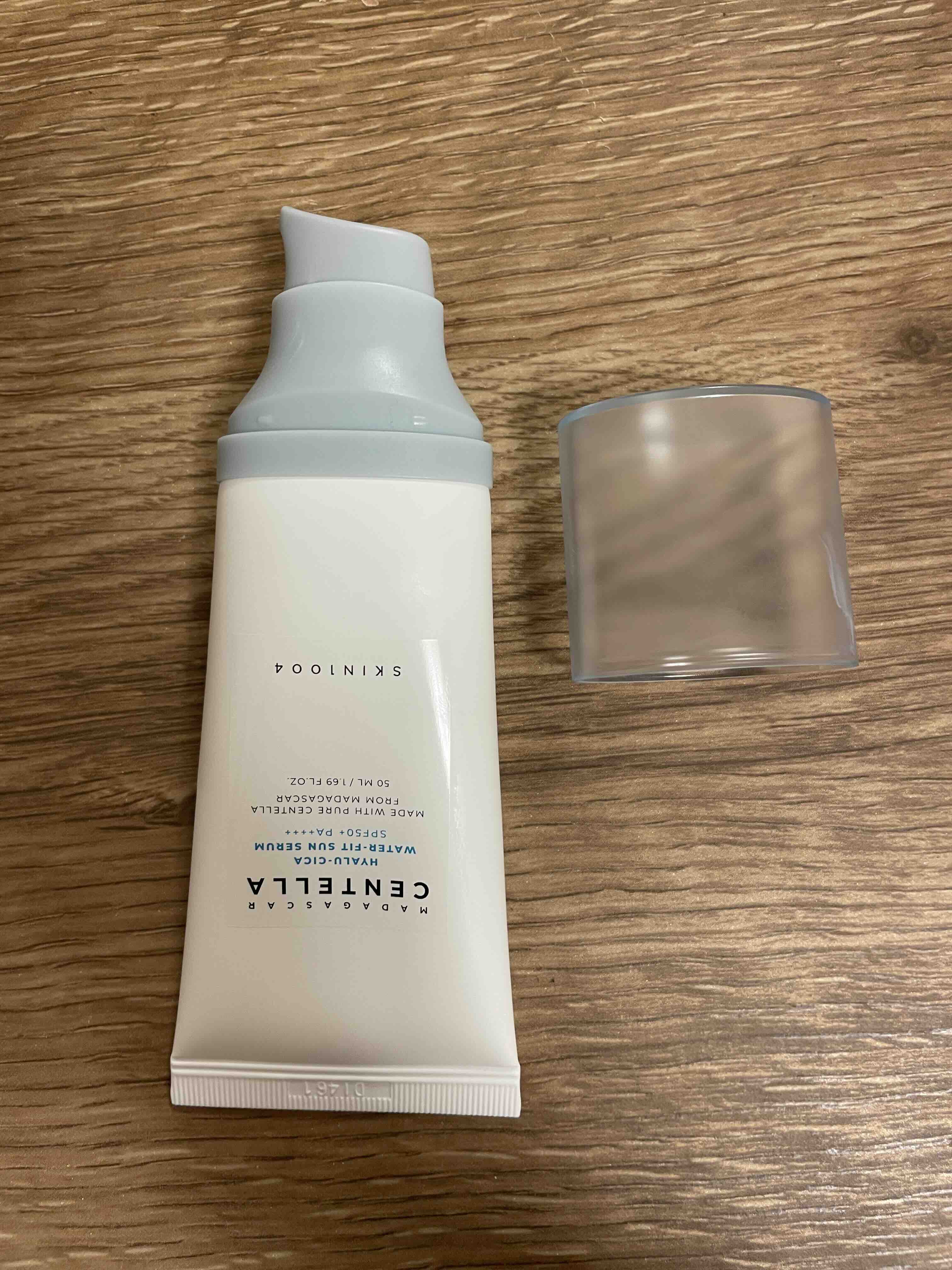 ヒアルーシカ ウォーターフィット サンセラム/SKIN1004/日焼け止めローションを使ったクチコミ（3枚目）