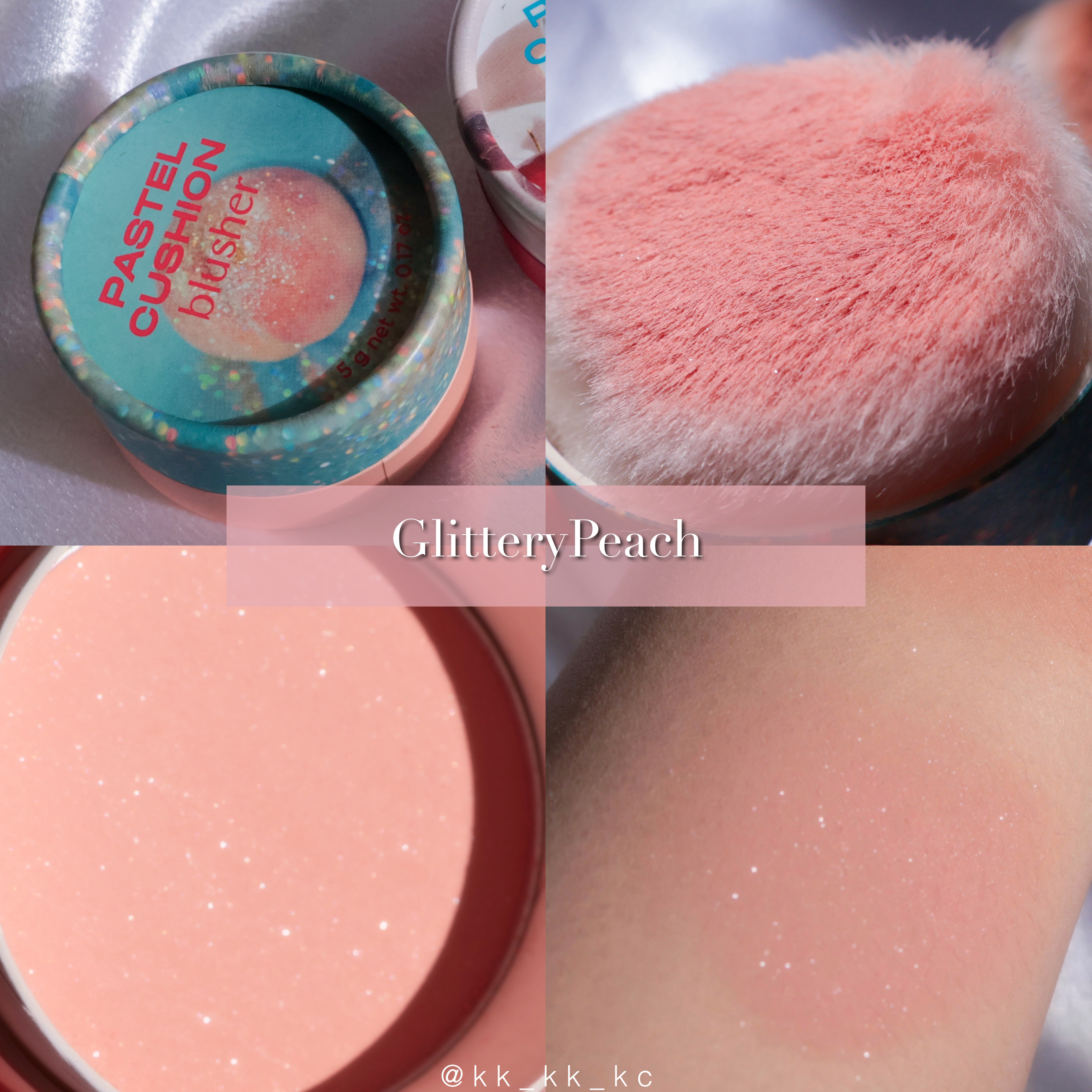 パステルクッションブラッシャー/THE FACE SHOP/パウダーチークを使ったクチコミ（3枚目）