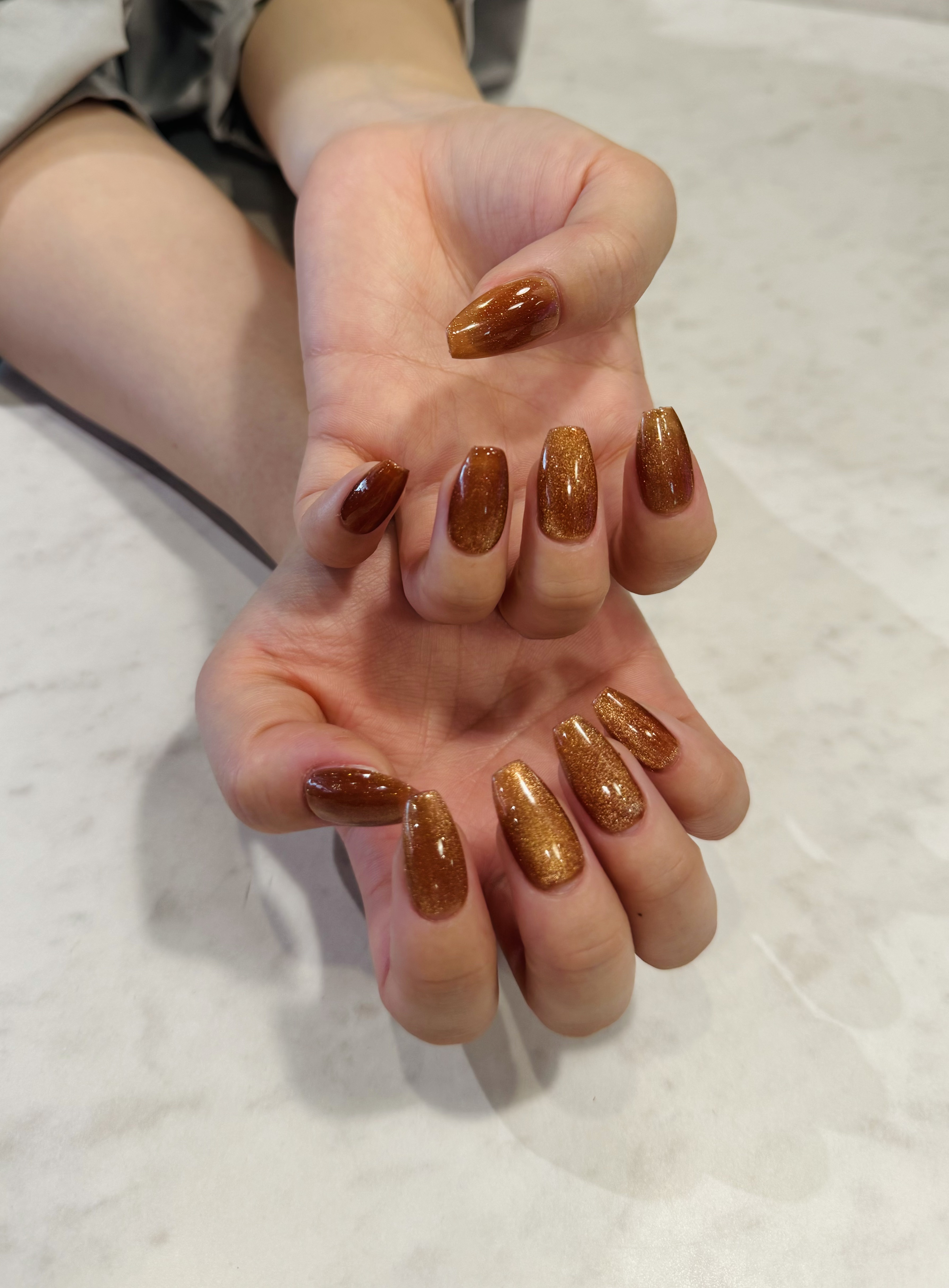 ジェルネイル（ライト対応）/セリア/ジェルネイルを使ったクチコミ（2枚目）