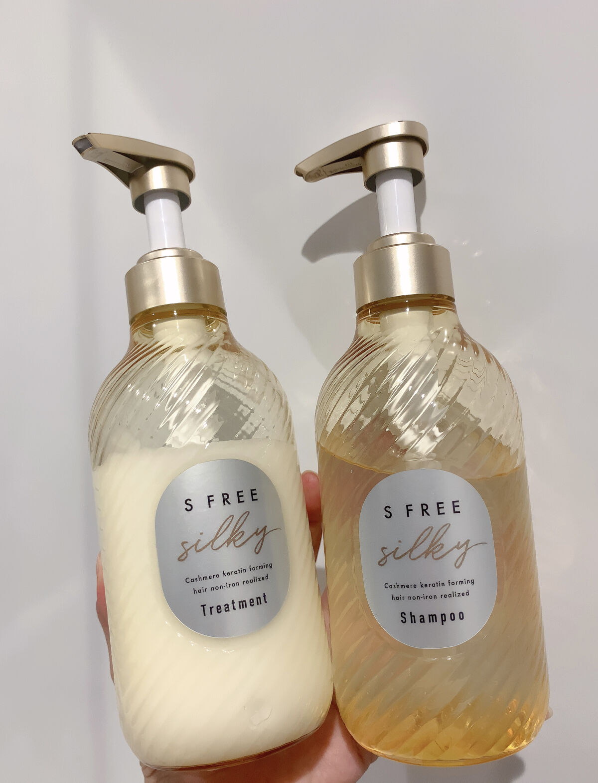 シャンプー シルキースムース／トリートメント シルキースムース  トリートメント/S FREE/市販シャンプーを使ったクチコミ（1枚目）