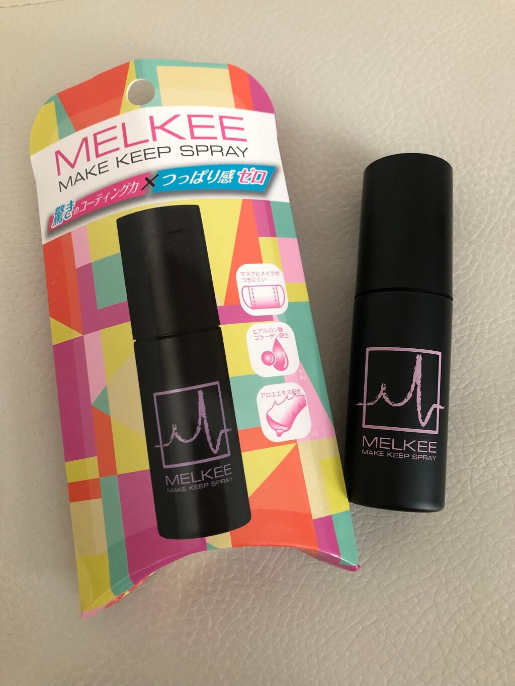 MELKEEメイクキープスプレー/MELKEE /ミスト状化粧水を使ったクチコミ(1枚目)
