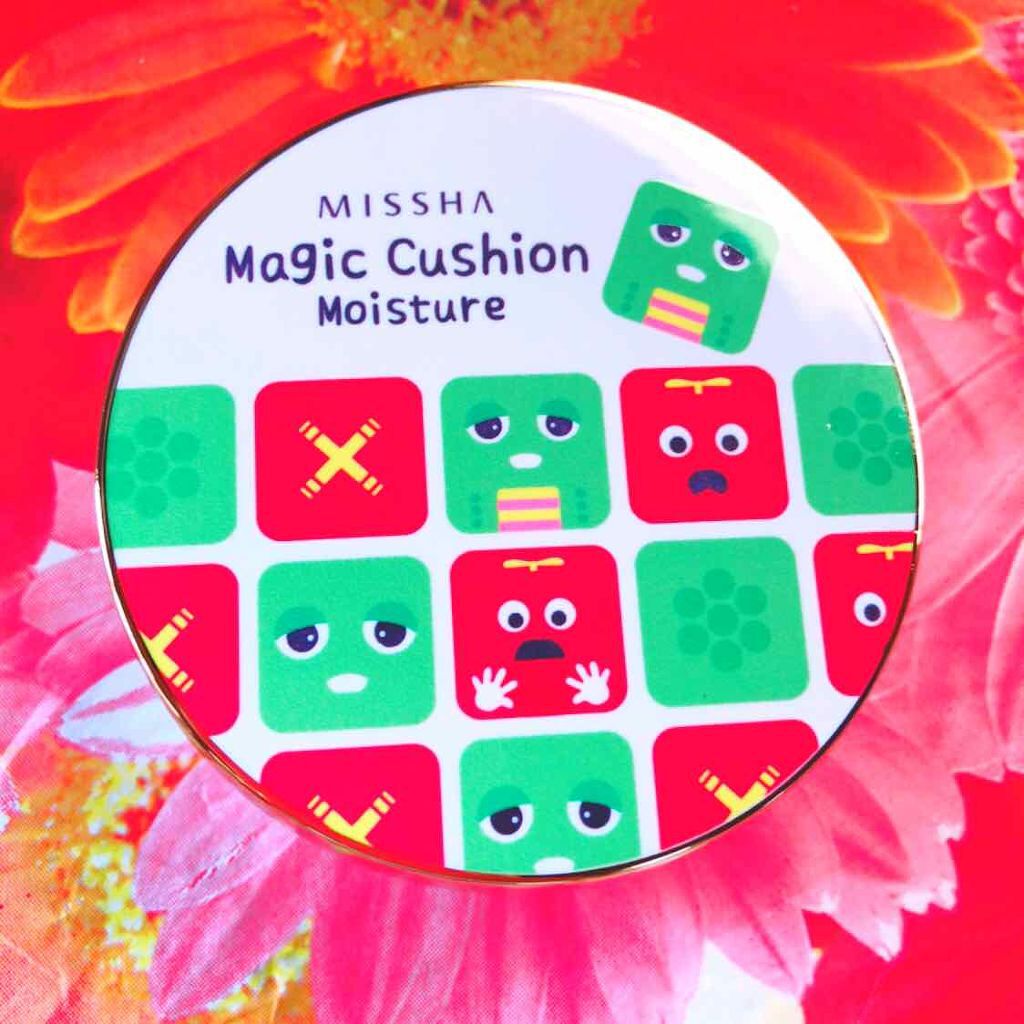 M クッション ファンデーション(モイスチャー)/MISSHA/クッションファンデーションを使ったクチコミ(2枚目)