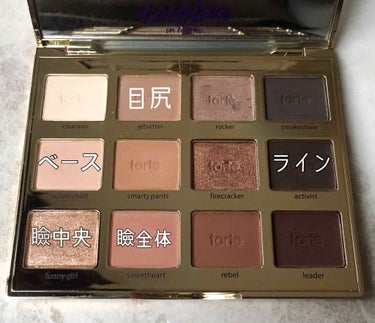 tartelette in bloom/tarte/パウダーアイシャドウを使ったクチコミ（3枚目）