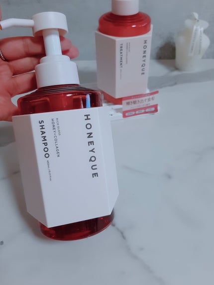 リッチグロス シャンプー シャイニー/ヘアトリートメント シャイニー/ハニーク/市販シャンプーを使ったクチコミ(2枚目)