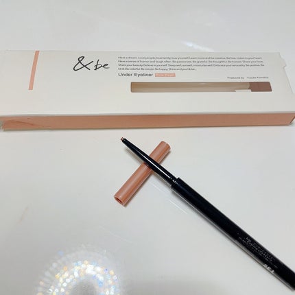 &be アンダーアイライナー/&be/ジェルアイライナーを使ったクチコミ(1枚目)