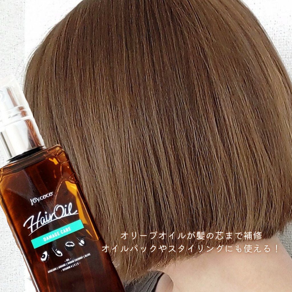 Joy.coco HairOil DAMEGE CARE/Joy.coco(ジョイココ)/ヘアオイルを使ったクチコミ(5枚目)