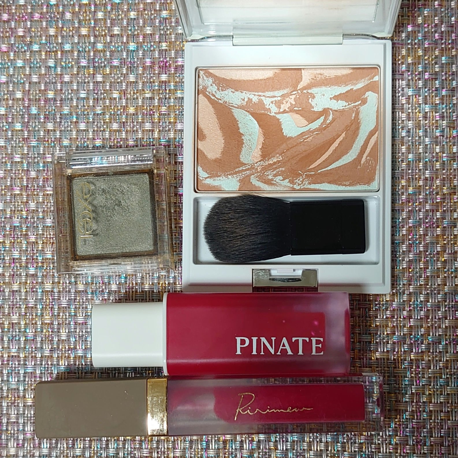 ナチュラルブルームリップオイルセラム 3色セット/PINATE/リップグロスを使ったクチコミ（1枚目）