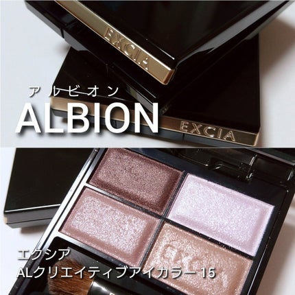 クリエイティブ アイカラー/ALBION/アイシャドウパレットを使ったクチコミ(2枚目)