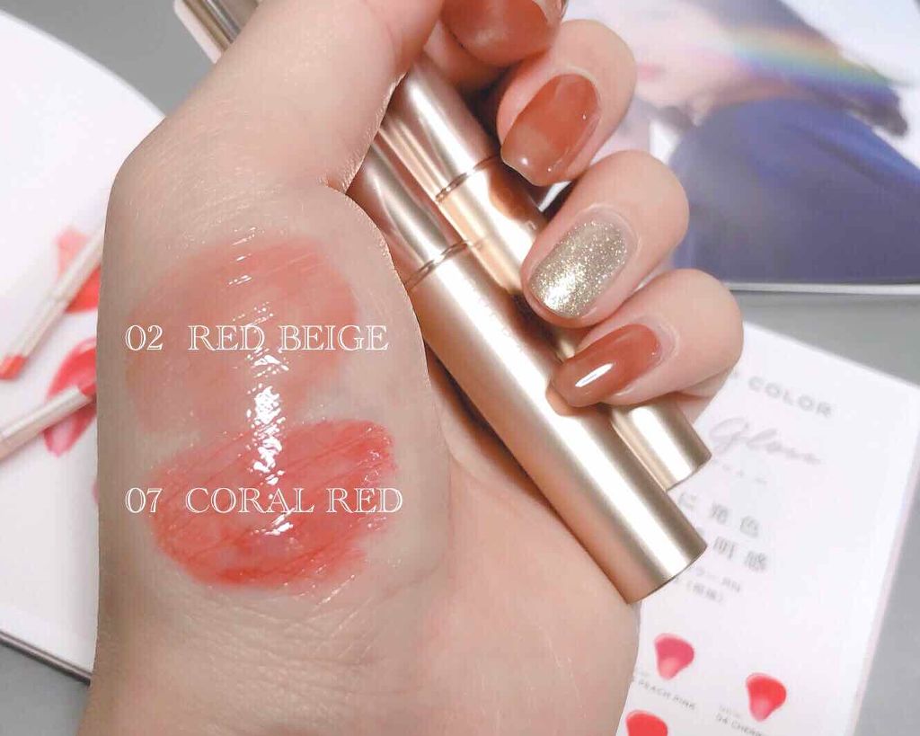 オペラ シアーリップカラー RN/OPERA/リップグロスを使ったクチコミ（2枚目）