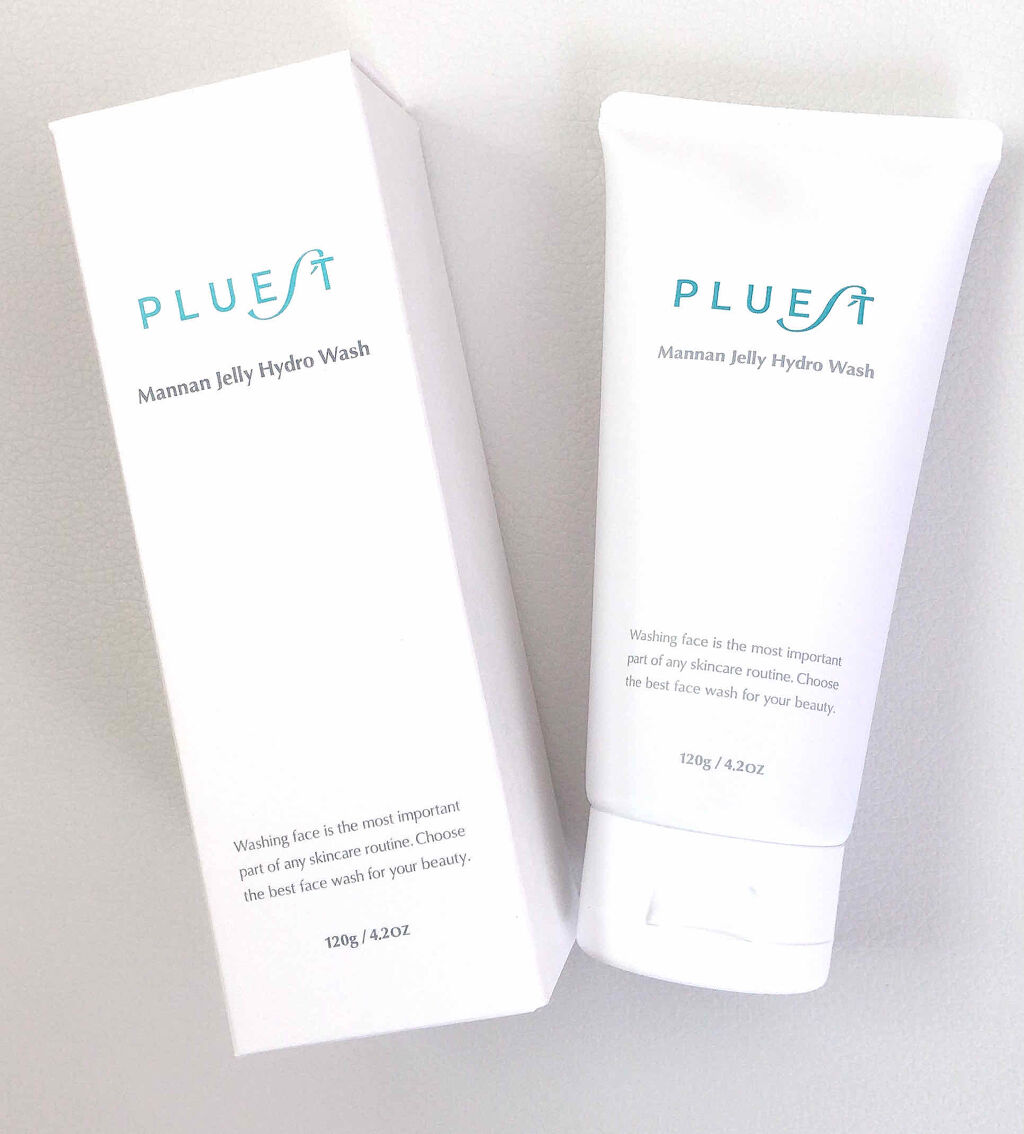 マンナンジェリーハイドロウォッシュ/PLUEST/洗顔料を使ったクチコミ（1枚目）