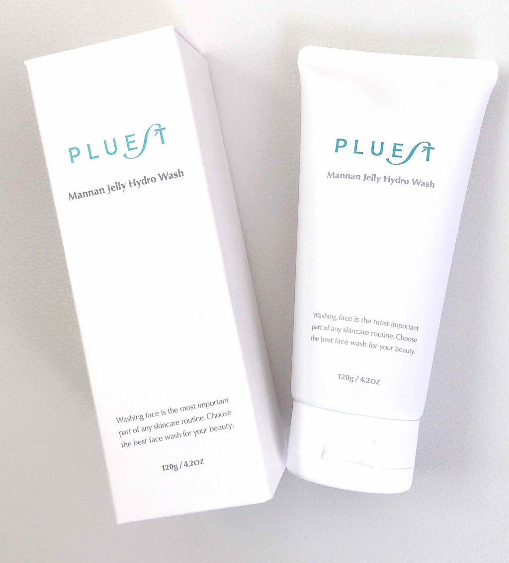 マンナンジェリーハイドロウォッシュ/PLUEST/洗顔料を使ったクチコミ(1枚目)