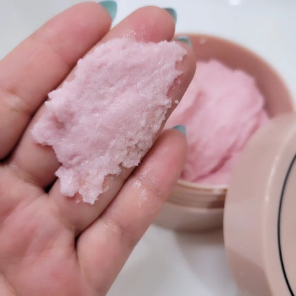 Q+Me スウィート ボム タラソ スクラブ/AGARISM/バスト・ヒップケアを使ったクチコミ(4枚目)