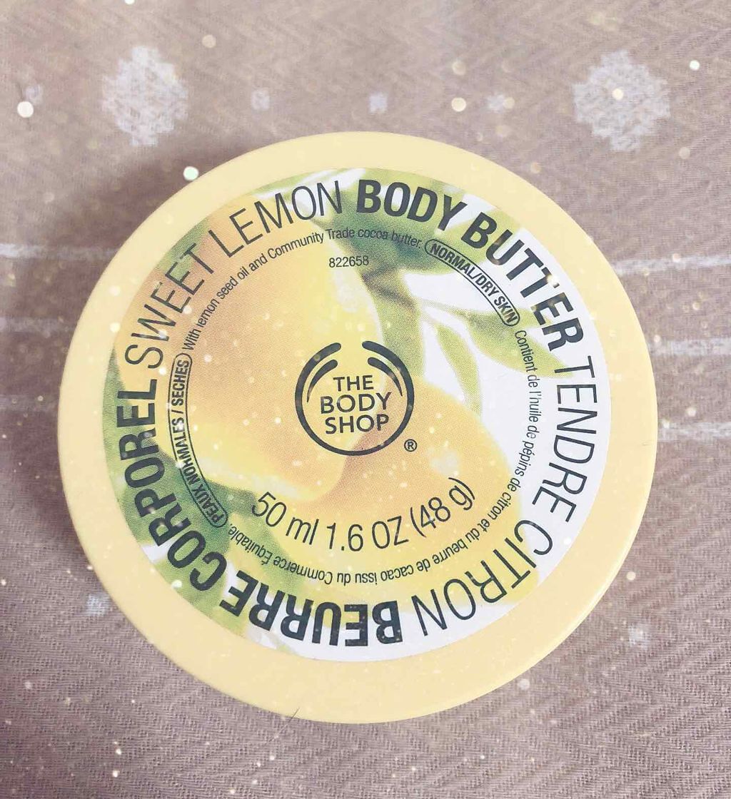 スウィートレモン ボディバター/THE BODY SHOP/ボディクリームを使ったクチコミ(1枚目)