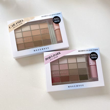 ソフトブラーリングアイパレット/wakemake/アイシャドウパレットを使ったクチコミ(5枚目)