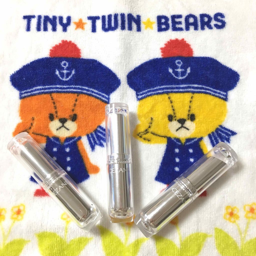 ラスティンググロスリップ/CEZANNE/口紅を使ったクチコミ（1枚目）