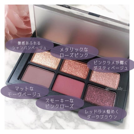 アンラップド ミニアイシャドーパレット DOLCE VITA/NARS/アイシャドウパレットを使ったクチコミ(4枚目)