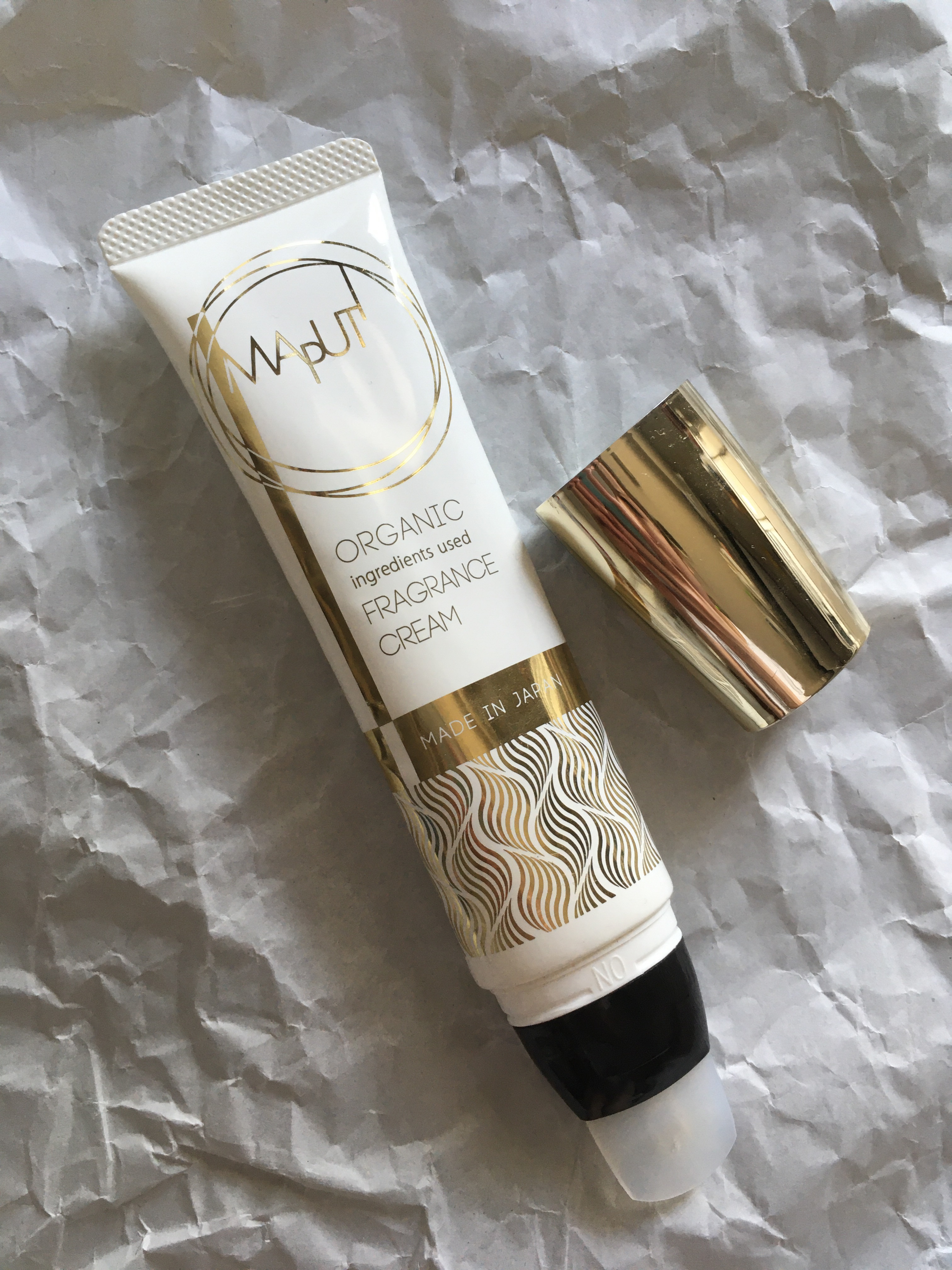 オーガニックフレグランスバストクリーム/MAPUTI/バスト・ヒップケアを使ったクチコミ（1枚目）