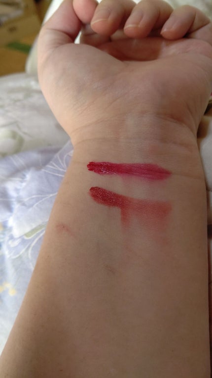 ゼロベルベットティント/rom&nd/リップティントを使ったクチコミ(2枚目)