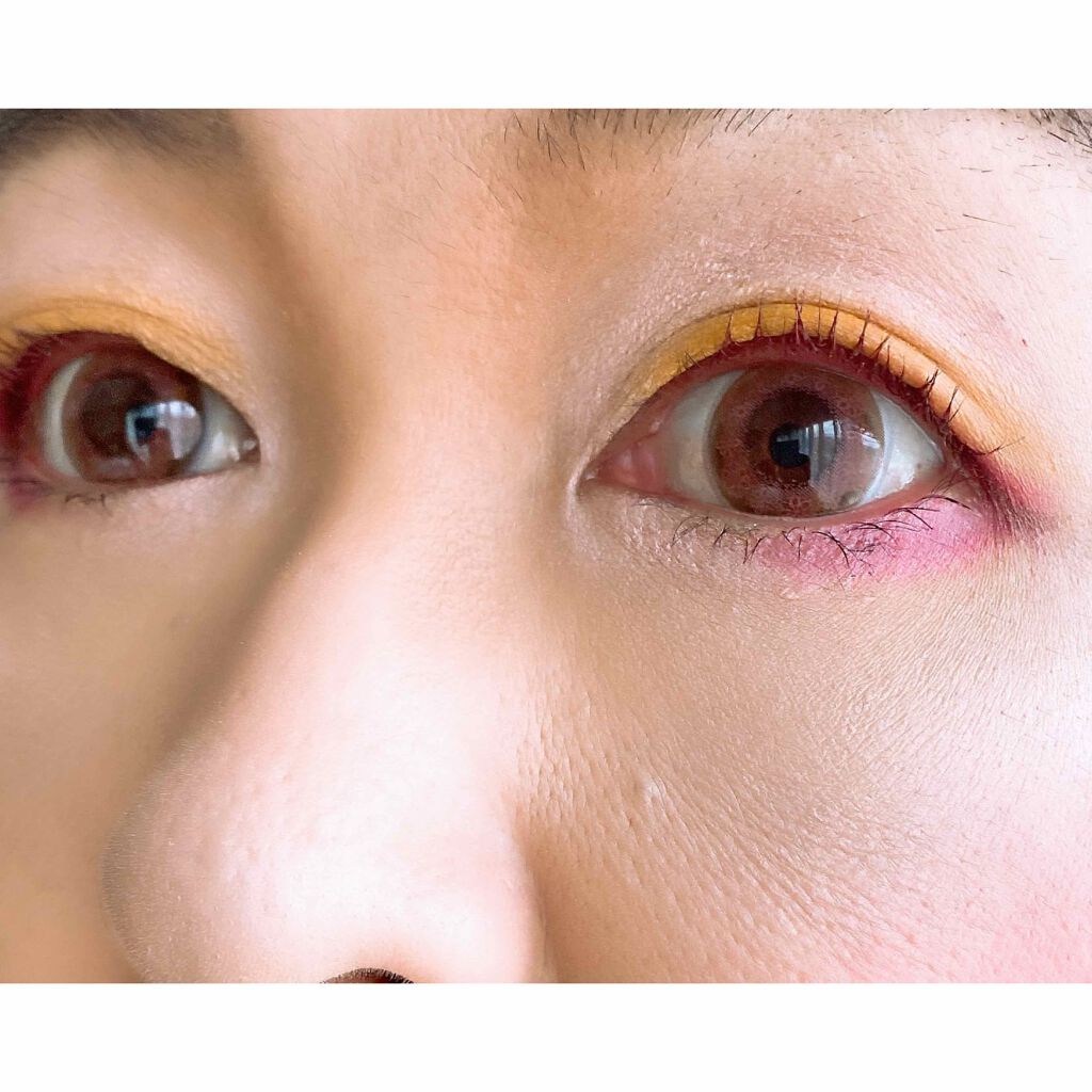 UR GLAM　POWDER EYESHADOW/U R GLAM/単色アイシャドウを使ったクチコミ（3枚目）