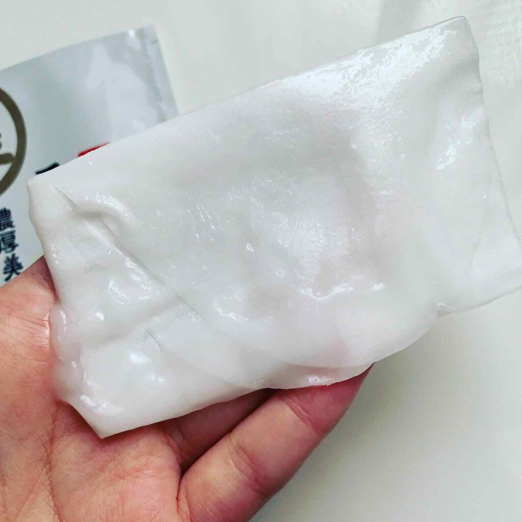 リンクルジェル乳液マスク/なめらか本舗/シートマスク・パックを使ったクチコミ(2枚目)