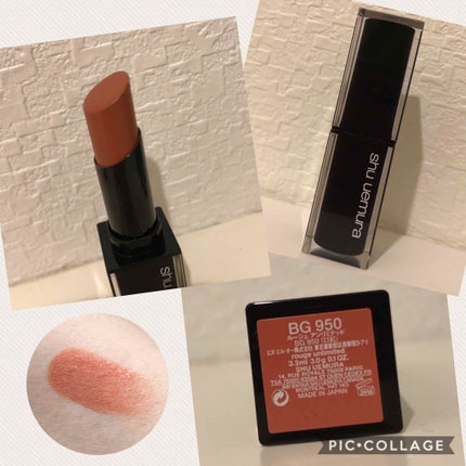 ルージュ アンリミテッド/shu uemura/口紅を使ったクチコミ(2枚目)