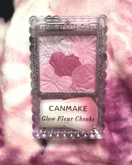 グロウフルールチークス/キャンメイク/パウダーチークを使ったクチコミ(1枚目)