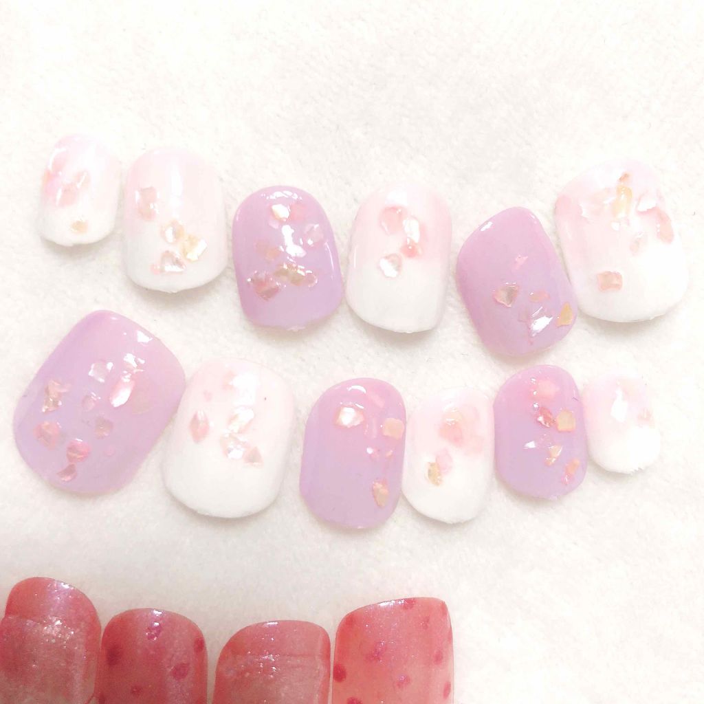 ダイソー エスポルール ネイルポリッシュ/エスポルール/マニキュアを使ったクチコミ（2枚目）