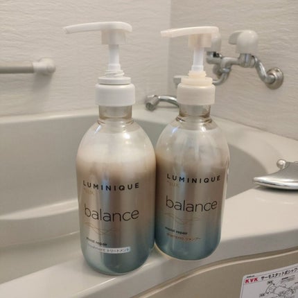 ルミニーク バランス モイストリペア シャンプー/トリートメント/LUX/市販シャンプーを使ったクチコミ(1枚目)