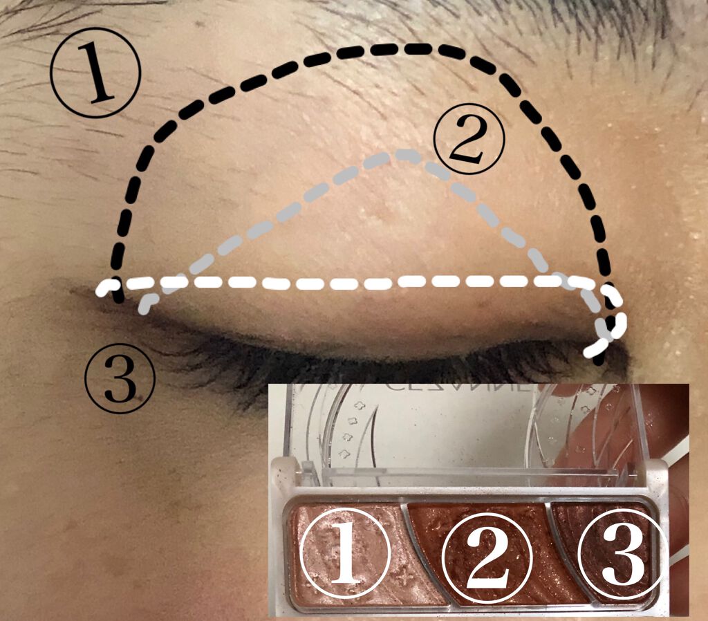 トーンアップアイシャドウ/CEZANNE/アイシャドウパレットを使ったクチコミ(6枚目)