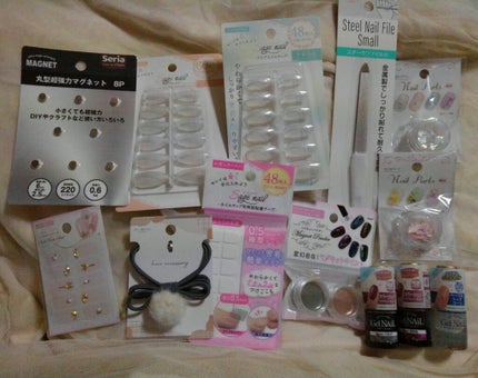 ネイルチップ用両面粘着テープ/セリア/ネイル用品を使ったクチコミ(1枚目)