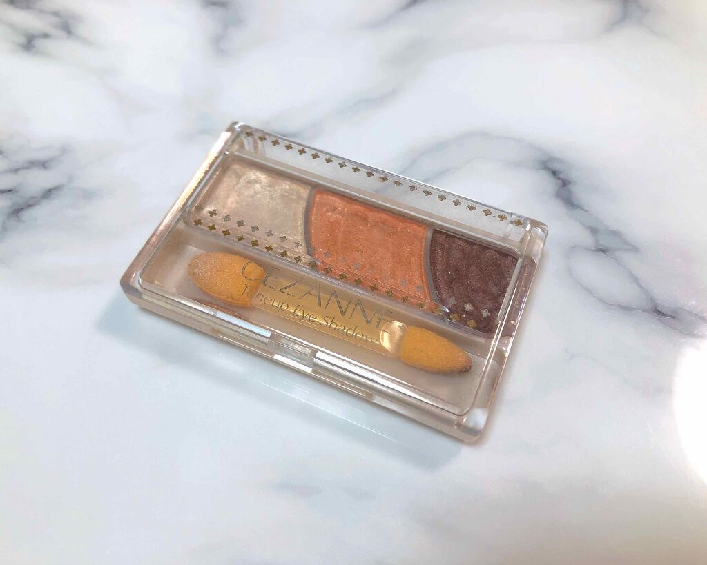 トーンアップアイシャドウ/CEZANNE/アイシャドウパレットを使ったクチコミ(1枚目)