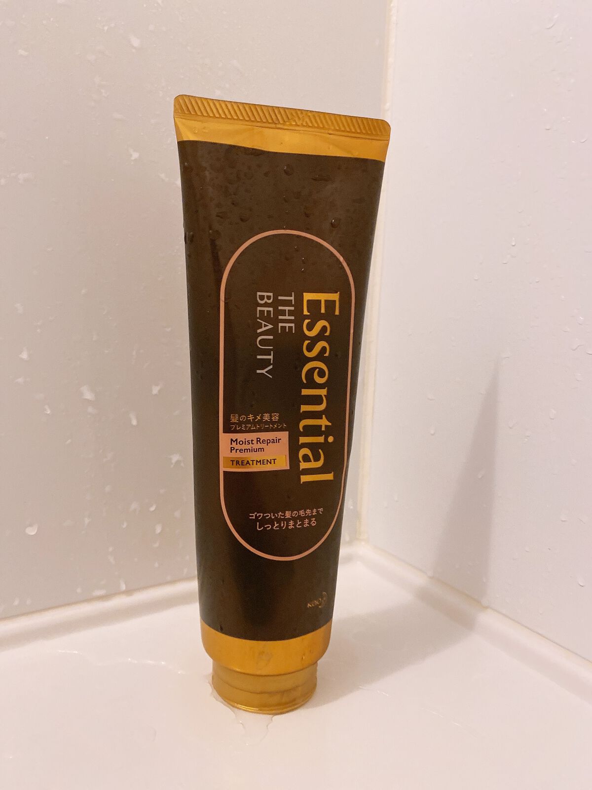 THE BEAUTY 髪のキメ美容プレミアムトリートメント<モイストリペアプレミアム>/エッセンシャル/洗い流すヘアトリートメントを使ったクチコミ(1枚目)