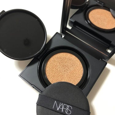 ナチュラルラディアント ロングウェア クッションファンデーション/NARS/クッションファンデーションを使ったクチコミ（3枚目）