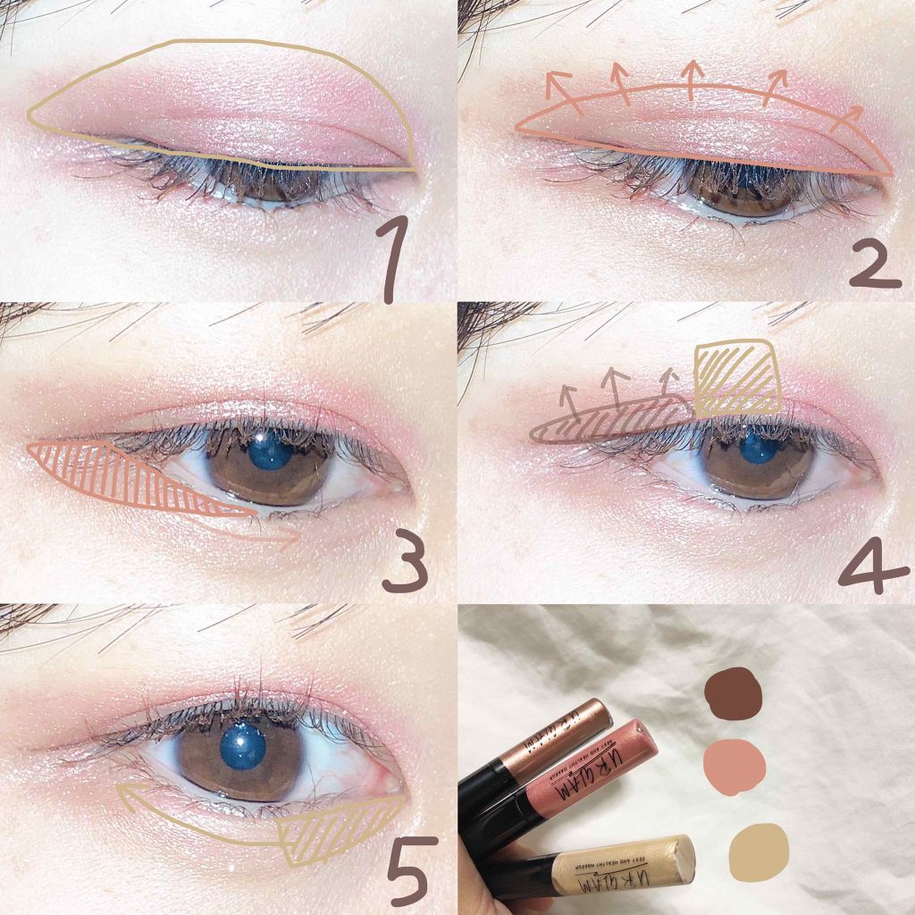 UR GLAM LIQUID EYESHADOW/U R GLAM/リキッドアイシャドウを使ったクチコミ(3枚目)