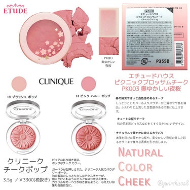 ピクニック ブロッサムチーク/ETUDE/パウダーチークを使ったクチコミ（3枚目）