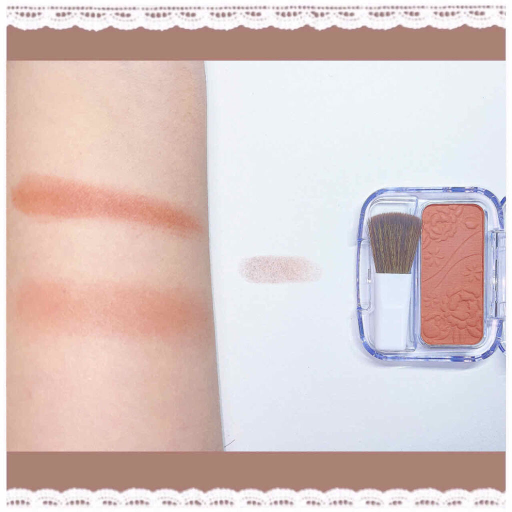 ナチュラル チークN/CEZANNE/パウダーチークを使ったクチコミ（2枚目）