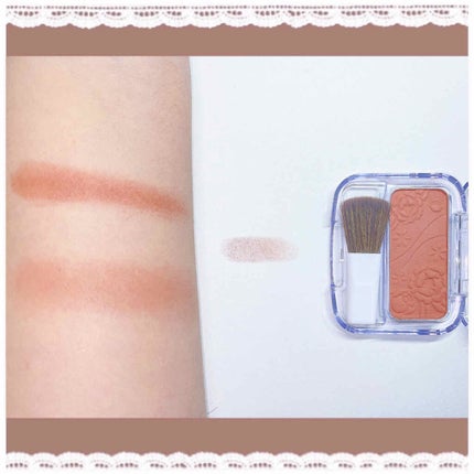 ナチュラル チークN/CEZANNE/パウダーチークを使ったクチコミ(2枚目)