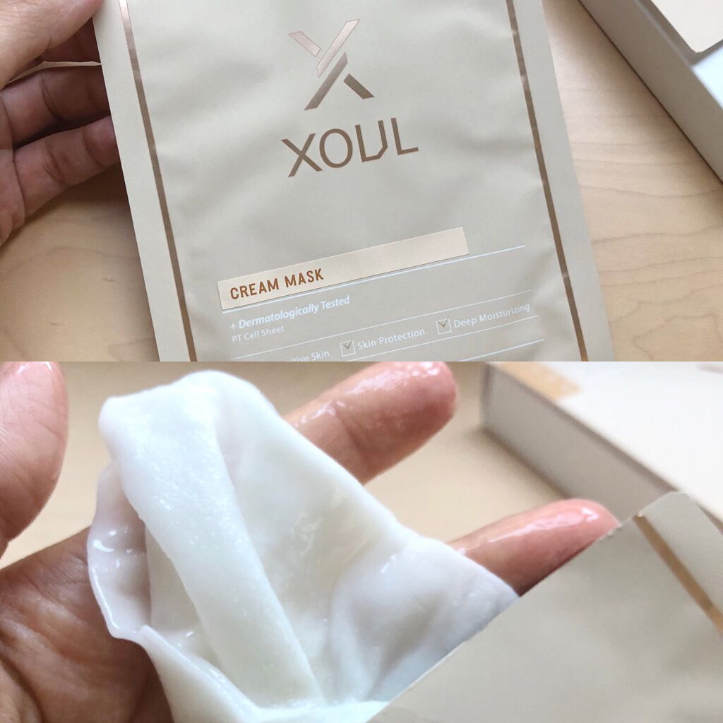 クリームマスク/XOUL/シートマスク・パックを使ったクチコミ(2枚目)