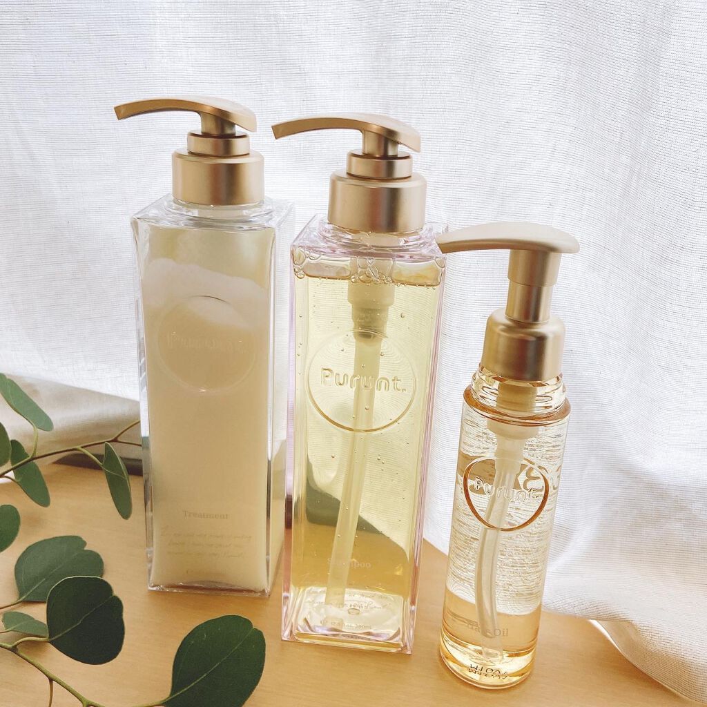 プルント モイストリッチ美容液シャンプー／モイストリッチリペア美容液トリートメント/Purunt./市販シャンプーを使ったクチコミ（1枚目）