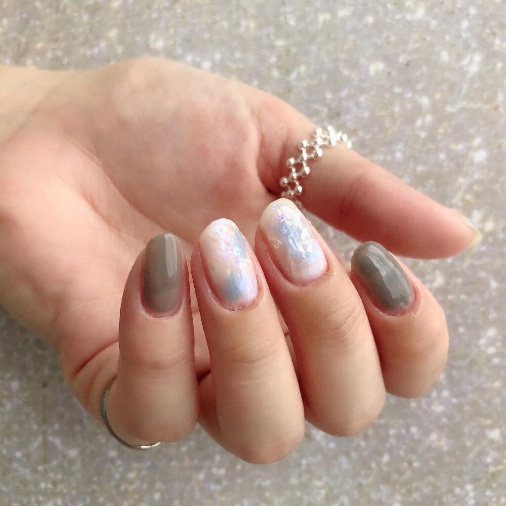 ネイルエナメル ピコ 03 ひこうき雲/SHISEIDO/マニキュアを使ったクチコミ（3枚目）