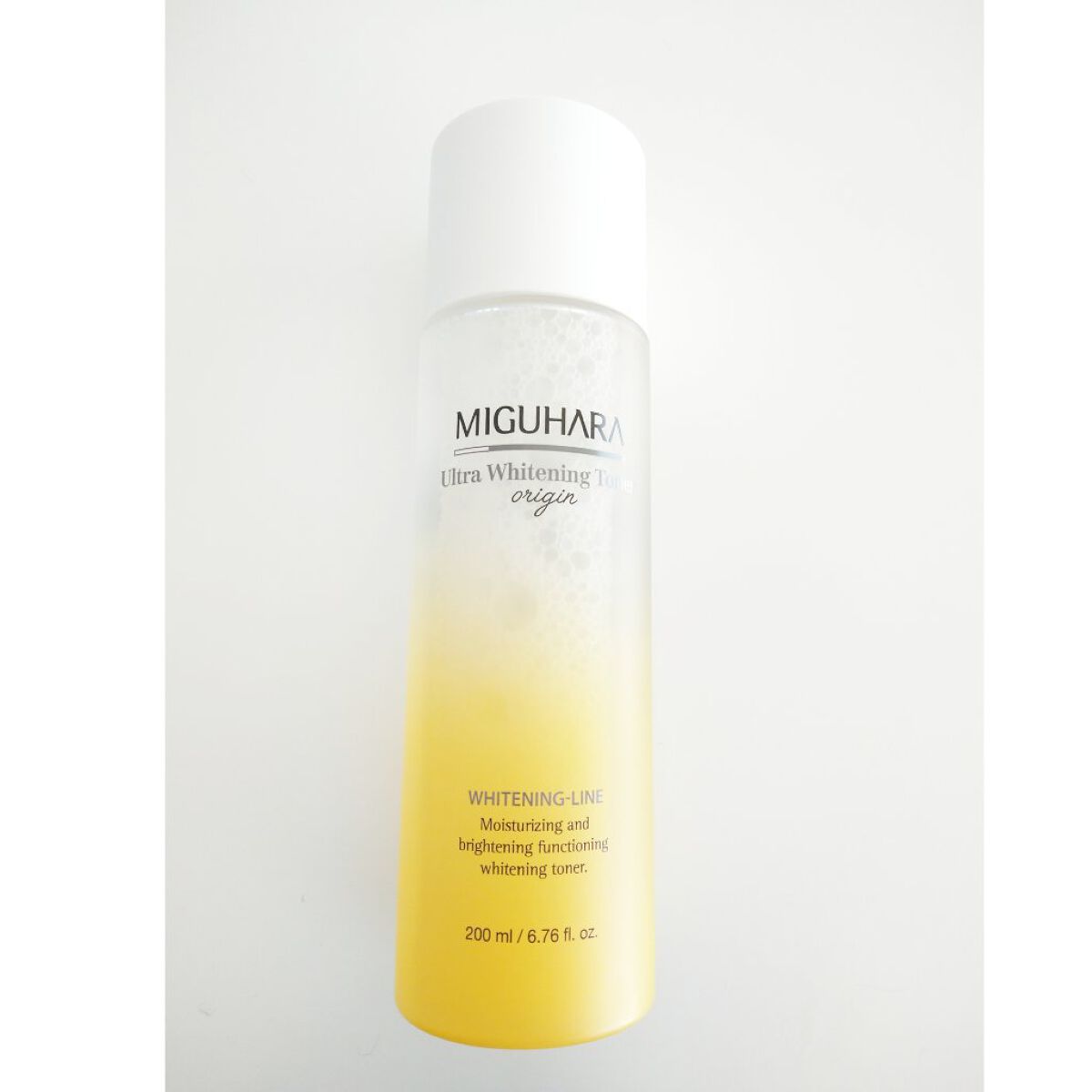 Ultra Whitening Toner origin/MIGUHARA/化粧水を使ったクチコミ(1枚目)