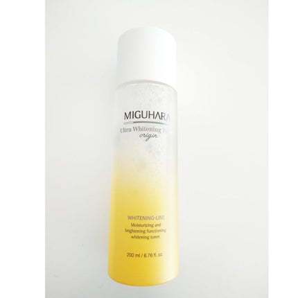Ultra Whitening Toner origin/MIGUHARA/化粧水を使ったクチコミ(1枚目)
