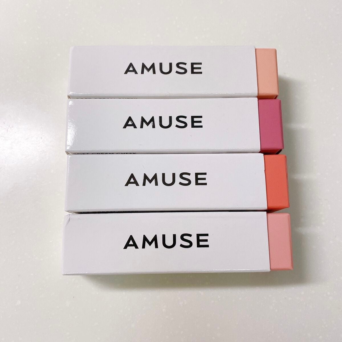 ソフトクリームチーク/AMUSE/リキッドチークを使ったクチコミ(5枚目)