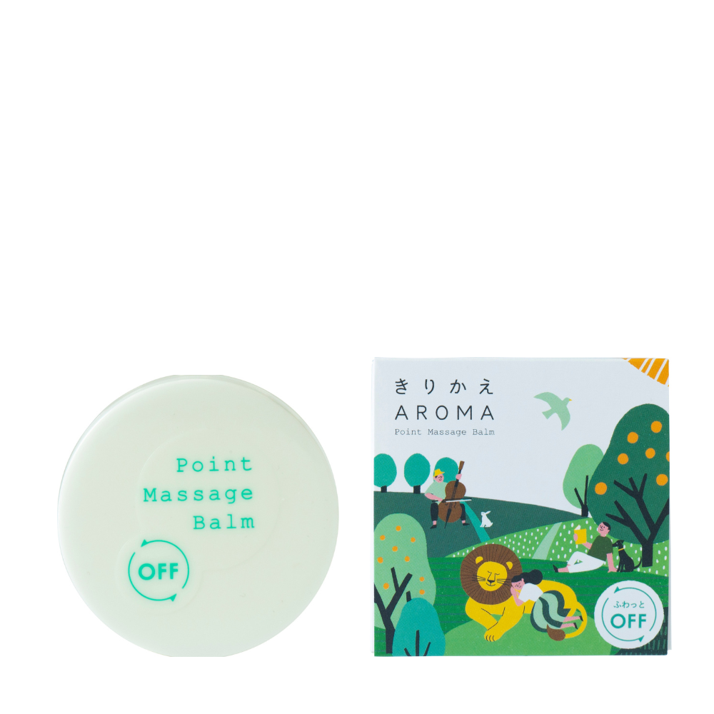 生活の木 きりかえアロマ ふわっとオフ ポイントマッサージバーム