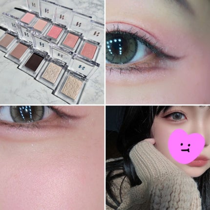 マイフェイブピースアイシャドウ/HOLIKA HOLIKA/単色アイシャドウを使ったクチコミ(4枚目)