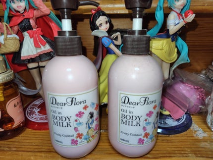 ディアフローラ オイルイン ボディミルク フルーティカクテル/マンダム/ボディミルクを使ったクチコミ(3枚目)