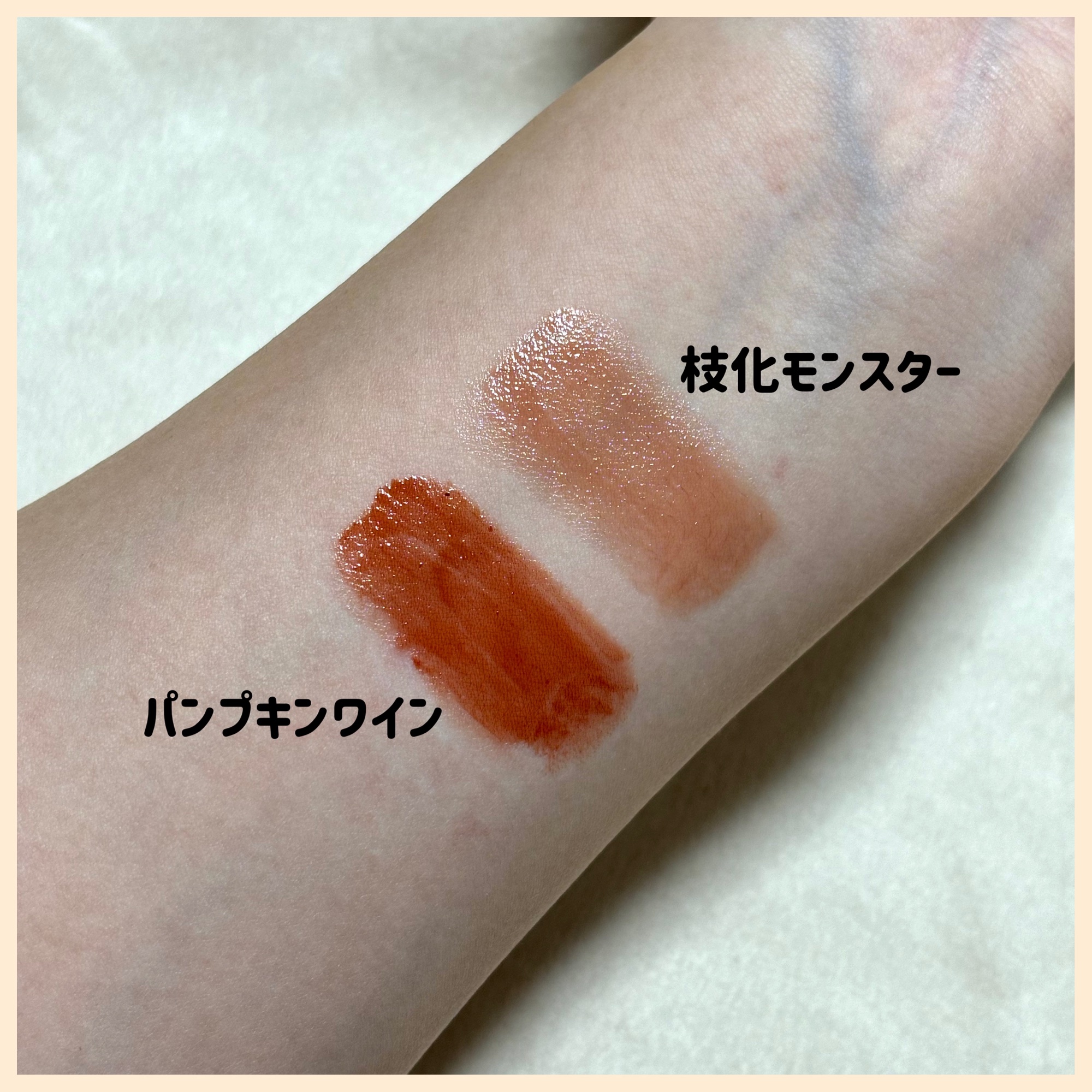 リップモンスター クリアトーン C03 枝化モンスター/KATE/口紅を使ったクチコミ（2枚目）