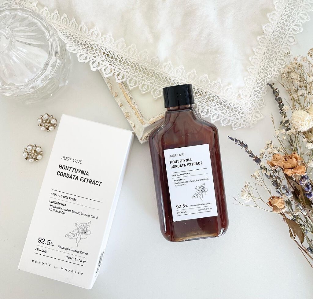 JUST ONE ヴィーガンエッセンス/BOM/化粧水を使ったクチコミ（1枚目）